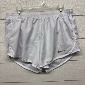 Nike Women's White Athletic Shorts
